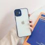 Hurtel Milky Case silicone flexible translucent case for Samsung Galaxy S21+ 5G  S21 Plus 5G  navy blue