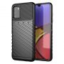 - Hurtel Thunder Case Flexible Tough Rugged Cover TPU Case for Samsung Galaxy A03s black