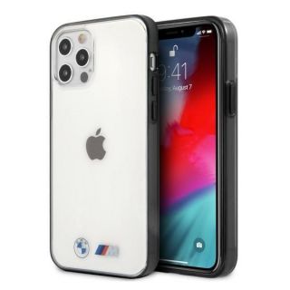 BMW&nbsp;BMW BMW Sandblast Case for iPhone 12 Pro Max - Transparent