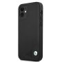 BMW BMW Leather Deboss case for iPhone 12 mini - black