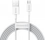 Baseus Baseus 
 - 
 Superior Fast Charging Data Cable MicroUSB 1m 
 White balts