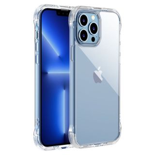 -&nbsp;Joyroom Joyroom Defender Series Case for iPhone 13 Pro Max Armored Case with Hooks and Stand Transparent  JR-BP956