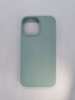 Evelatus iPhone 13 Pro Max Premium Soft Touch Silicone case Gem Green zaļš