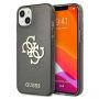 GUESS Guess Guess GUHCP13SPCUGL4GBK iPhone 13 mini 5.4" black / black hard case Glitter 4G Big Logo