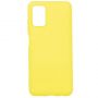 Evelatus Evelatus Samsung Galaxy A03s Soft Touch Silicone Case Yellow