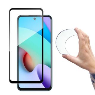 -&nbsp;Wozinsky Wozinsky Full Cover Flexi Nano Glass Film Tempered Glass With Frame Xiaomi Redmi 10 Black