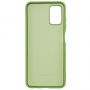 Evelatus Samsung Galaxy A03s Nano Silicone Case Soft Touch TPU Green