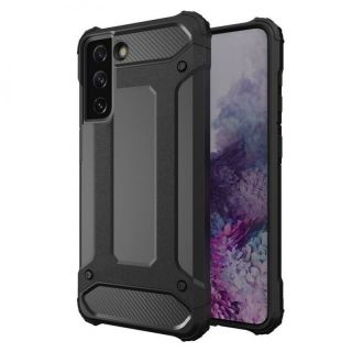 -&nbsp;Hurtel Hybrid Armor Case Tough Rugged Cover for Samsung Galaxy S22+  S22 Plus  black