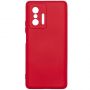 Evelatus Evelatus Xiaomi Xiaomi 11T / 11T Pro Nano Silicone Case Soft Touch TPU Red