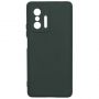 Evelatus Evelatus Xiaomi Xiaomi 11T / 11T Pro Nano Silicone Case Soft Touch TPU Dark Green