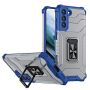 - Hurtel Crystal Ring Case tough hybrid cover + magnetic holder for Samsung Galaxy S22 +  S22 Plus  blue