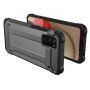 Hurtel Hybrid Armor Case Tough Rugged Cover for Samsung Galaxy A03s black