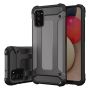 Hurtel Hybrid Armor Case Tough Rugged Cover for Samsung Galaxy A03s black