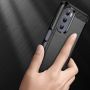 Hurtel Carbon Case flexible cover for Motorola Moto G Stylus 2022 black