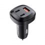 - Acefast Acefast car charger 66W 2x USB Type C  /  USB, PPS, Power Delivery, Quick Charge 4.0, AFC, FCP, SCP black  B3 black
