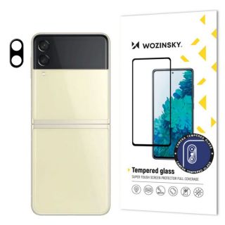 -&nbsp;Wozinsky Wozinsky Full Camera Glass 9H Full Camera Tempered Glass for Samsung Galaxy Z Flip 3