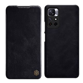 -&nbsp;Nillkin Nillkin Qin Case Flip Case for Redmi Note 11T 5G  /  11S 5G  /  11 5G  China   /  Poco M4 Pro 5G Black