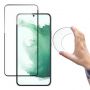- Wozinsky - Wozinsky Full Cover Flexi Nano Glass Film Tempered Glass with a frame for Samsung Galaxy S22 transparent