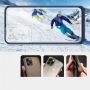 Hurtel Clear 3in1 Case for Samsung Galaxy S21 + 5G  S21 Plus 5G  Frame Gel Cover Blue