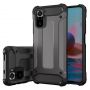 Hurtel Hybrid Armor armored hybrid case cover Xiaomi Redmi Note 11 Pro+ 5G  China   /  11 Pro 5G  China   /  Mi11i HyperCharge  /  Poco X4 NFC 5G blue