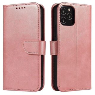 -&nbsp;Hurtel Magnet Case elegant flip cover case with stand function Xiaomi Redmi Note 11 Pro+ 5G  China   /  11 Pro 5G  China   /  Mi11i HyperCharge  /  Poco X4 NFC 5G pink