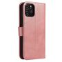 Hurtel Magnet Case elegant flip cover case with stand function Xiaomi Redmi Note 11 Pro+ 5G  China   /  11 Pro 5G  China   /  Mi11i HyperCharge  /  Poco X4 NFC 5G pink