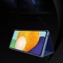 Hurtel Clear View Case flip cover for Samsung Galaxy A73 black