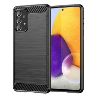 -&nbsp;Hurtel Carbon Case Flexible TPU cover for Samsung Galaxy A73 black