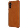 Nillkin Nillkin Qin leather holster case for Samsung Galaxy A13 5G brown