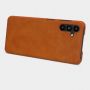 Nillkin Nillkin Qin leather holster case for Samsung Galaxy A13 5G brown
