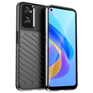 -&nbsp;Hurtel Thunder Case flexible armored cover for Oppo A76  /  Oppo A36  /  Realme 9i black