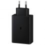 charger 2x USB Type C  /  USB PPS, Power Delivery PD 65W, QC 3.0, AFC, FCP black  EP-T6530NBEGEU