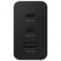 charger 2x USB Type C  /  USB PPS, Power Delivery PD 65W, QC 3.0, AFC, FCP black  EP-T6530NBEGEU