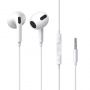 Baseus Encok H17 3.5mm minijack wired headphones white  NGCR020002