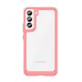- Hurtel Outer Space Case Cover for Samsung Galaxy S22 +  S22 Plus  Hard Cover with Gel Frame Red