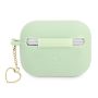 GUAPLSCHSN AirPods Pro cover green / green Silicone Charm Heart Collection