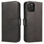 - Hurtel Magnet Case elegant case cover case with a flap and stand function Honor Magic 4 Pro black