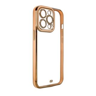 -&nbsp;Hurtel Fashion Case Cover for Xiaomi Redmi Note 11 Pro Gold Frame Gel Cover Gold