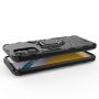 Hurtel Ring Armor tough hybrid case cover + magnetic holder for OnePlus Nord N20 5G black