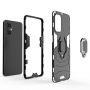 Hurtel Ring Armor tough hybrid case cover + magnetic holder for OnePlus Nord N20 5G black