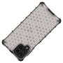 Hurtel Honeycomb case armored cover with a gel frame for Samsung Galaxy M53 5G transparent