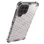 Hurtel Honeycomb case armored cover with a gel frame for Samsung Galaxy M53 5G transparent