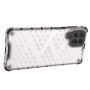 Hurtel Honeycomb case armored cover with a gel frame for Samsung Galaxy M53 5G transparent