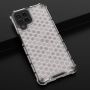 Hurtel Honeycomb case armored cover with a gel frame for Samsung Galaxy M53 5G transparent