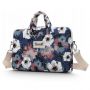 - Canvaslife Canvaslife Briefcase 15-16 Laptop Bag Navy Blue and White