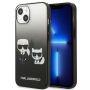 - Karl Lagerfeld Karl Lagerfeld KLHCP13STGKCK iPhone 13 mini 5,4'' hardcase czarny / black Gradient Ikonik Karl & Choupette