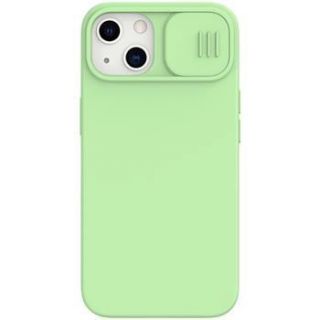 - Nillkin Apple iPhone 13 CamShield Silky Magnetic Silicone Case Green zaļš zaļš