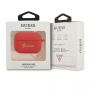 GUAPLSCHSR AirPods Pro cover red / red Silicone Charm Heart Collection