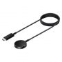 fast wireless charger for Galaxy Watch 3 / 4 / 5, Galaxy Active  /  Active 2 smartwatches black  EP-OR900BBEGWW