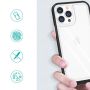 Hurtel Clear 3in1 case for Samsung Galaxy A03 silicone cover with frame black
